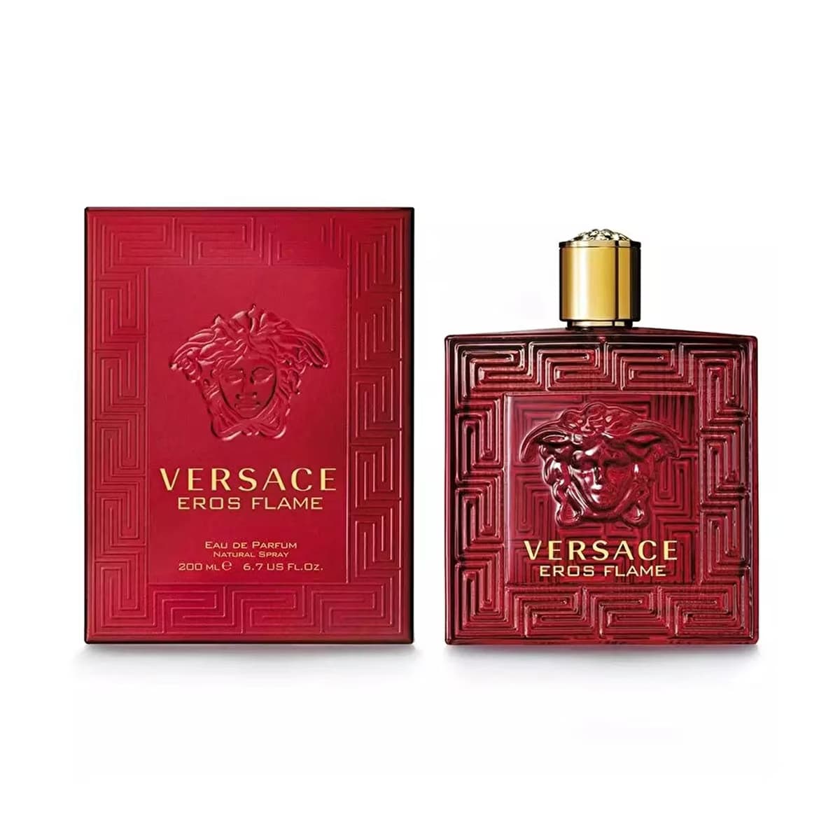 Versace Eros Flame EDP Erkek Parfüm 200 ml - Gratis