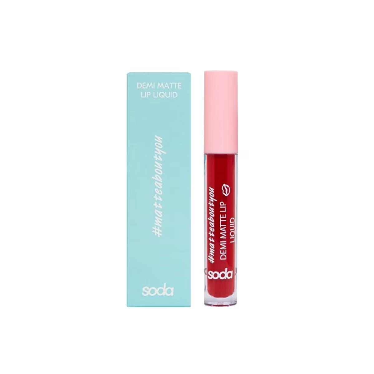 Soda Demi Matte Likit Ruj 006 Fall In Love - Gratis