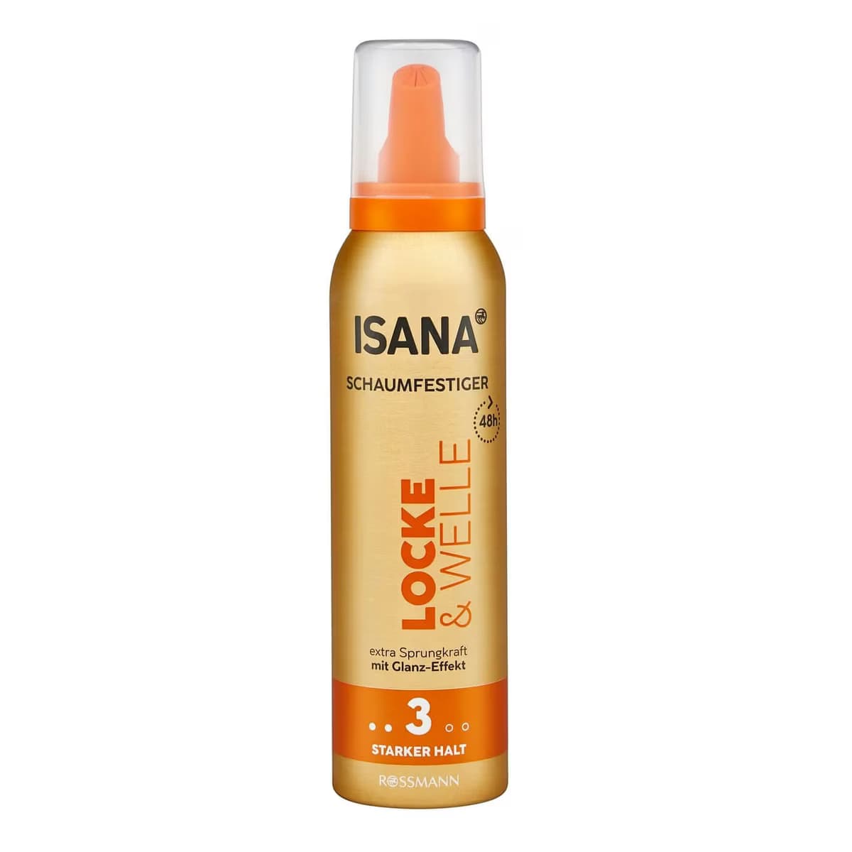 Isana Saç Köpüğü Kıvırcık ve Dalgalı Saçlar, 48 Saate Kadar Etkili 150 ml