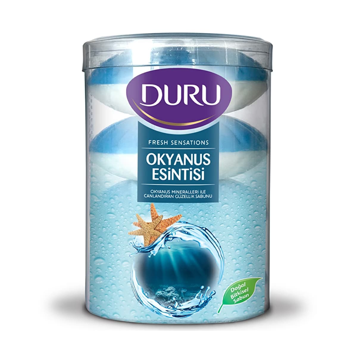 Duru Fresh Sensations Okyanus Esintisi Güzellik Sabunu 4x100 gr - Gratis