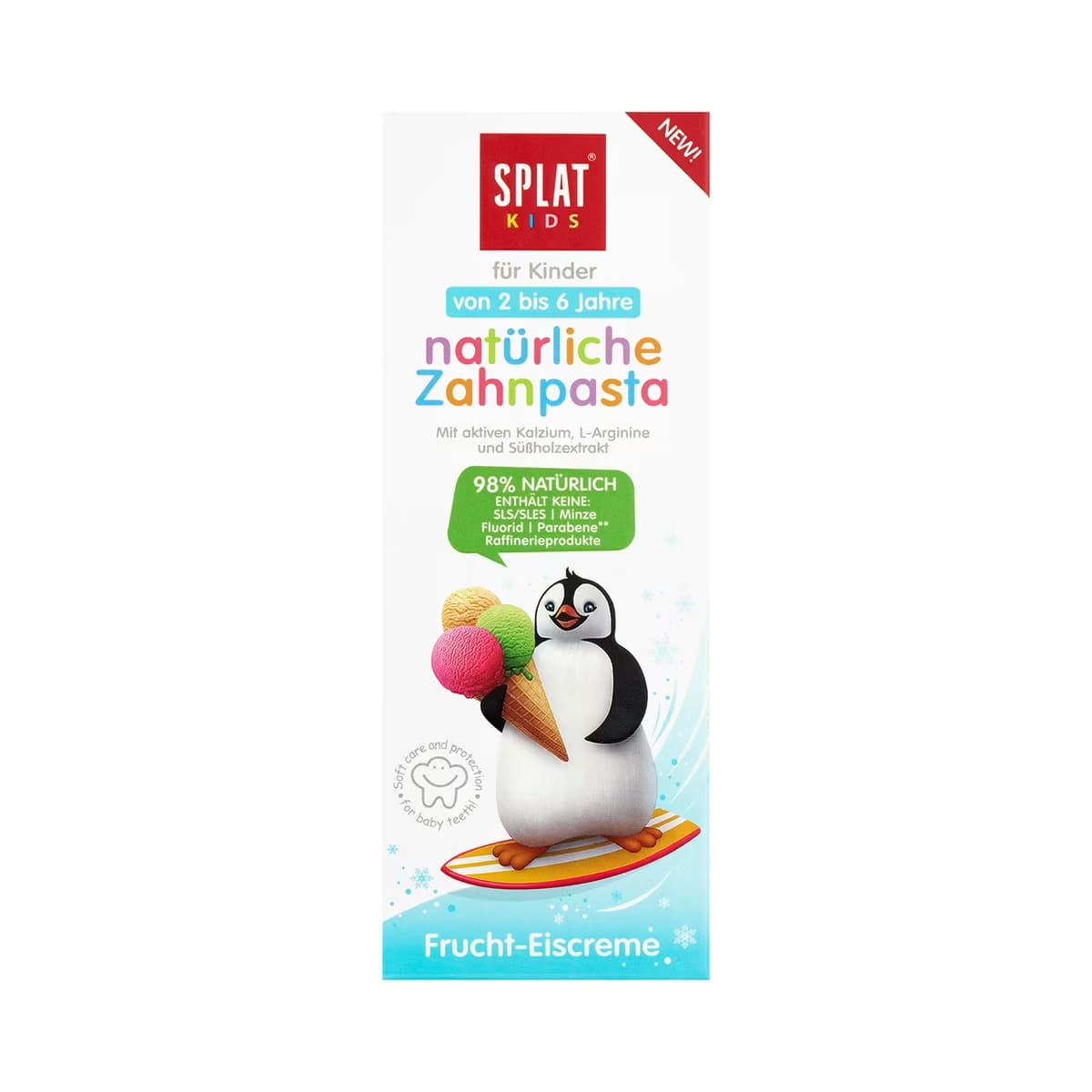 Splat Meyveli Dondurma Çocuk Diş Macunu 50 ml (2-6 Yaş) - Gratis