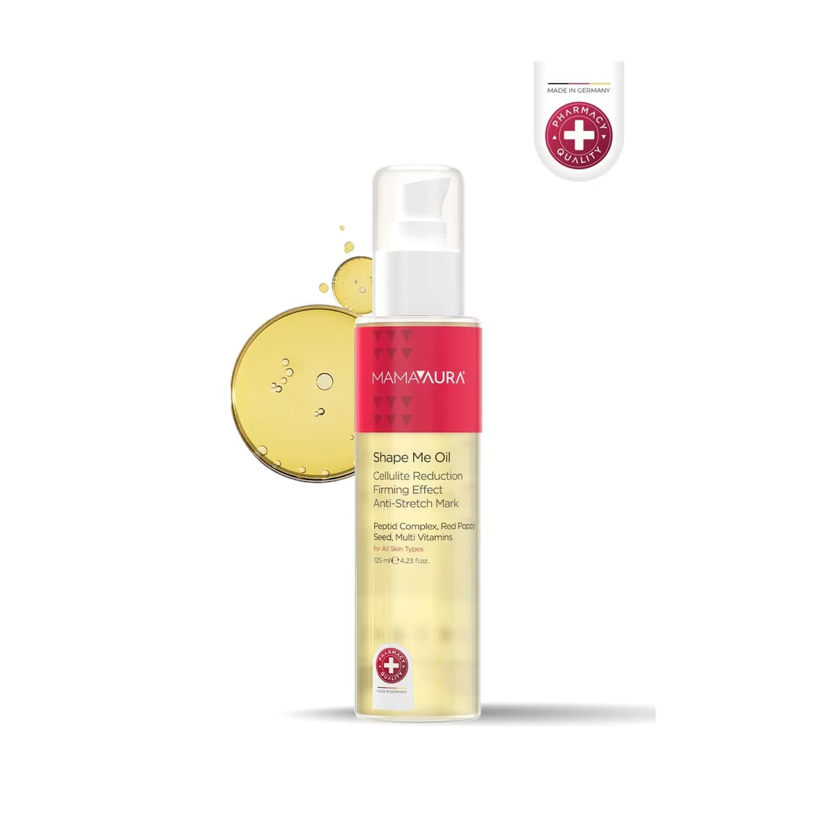 Mamaaura Çatlak Selülit Bakım Yağı 125 ml - Gratis