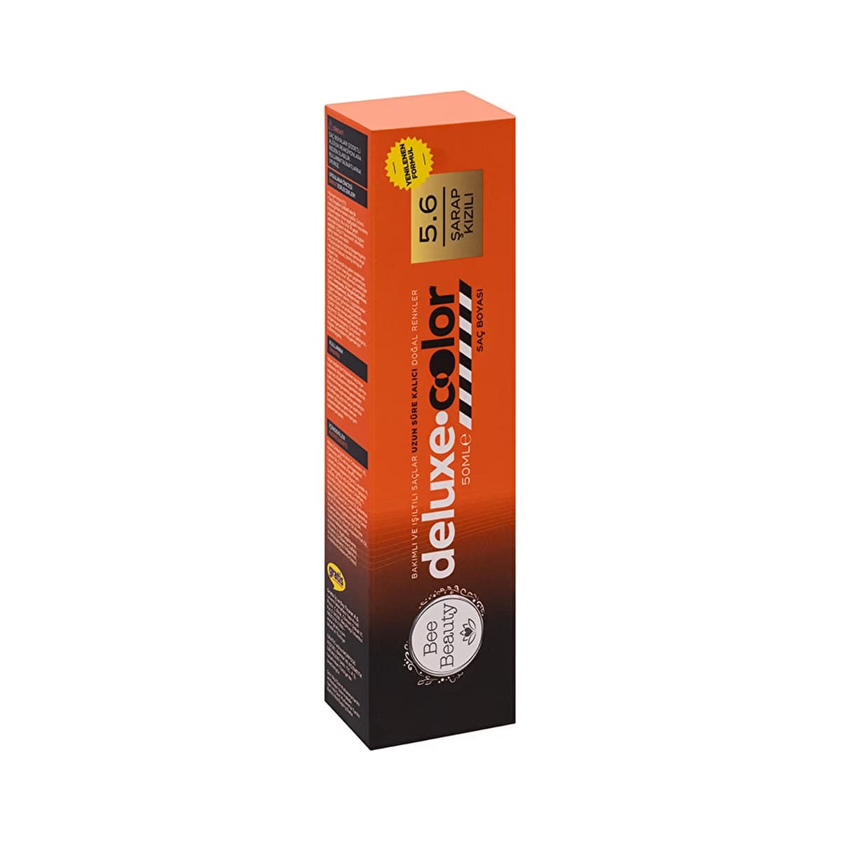 Bee Beauty Saç Boyası Tüp 50 ml 5.6 Şarap Kızılı - Gratis