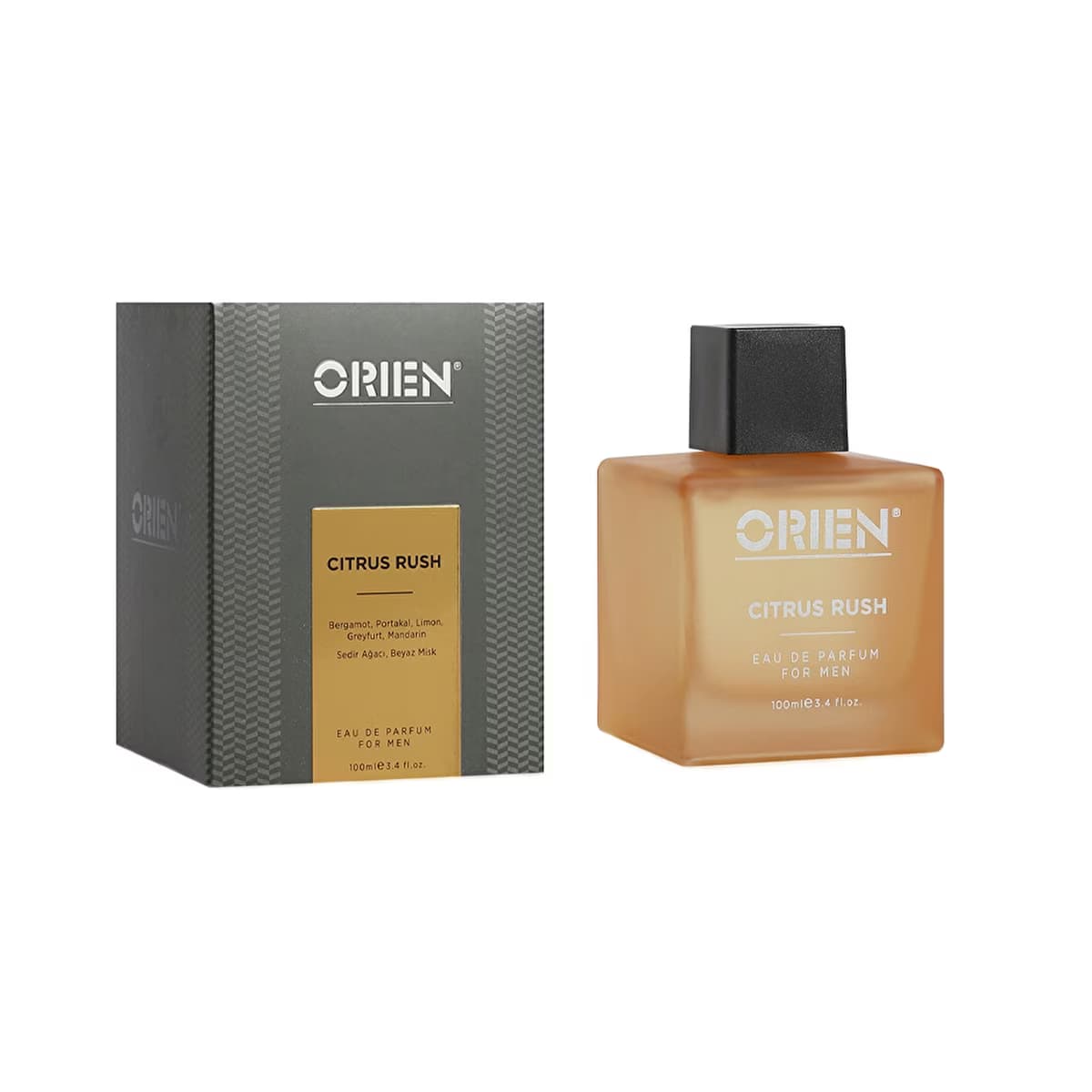 Orien Citrus Rush EDP Erkek Parfüm 100 ml - Gratis