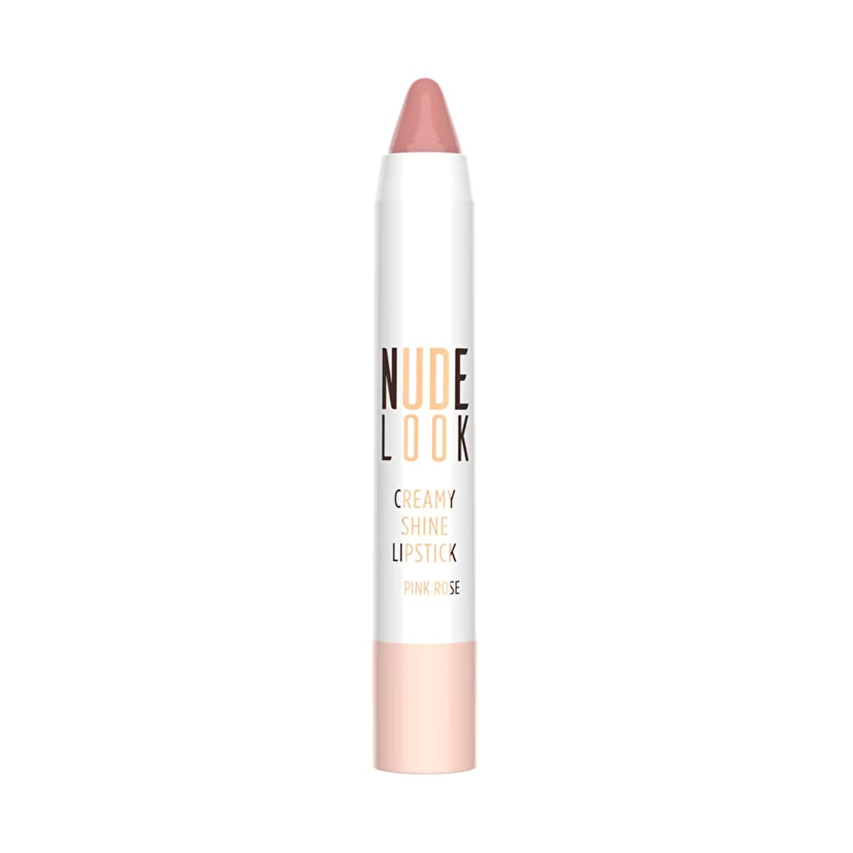 Golden Rose Nude Look Creamy Shine Lipstick No:03 Pink Rose - Gratis