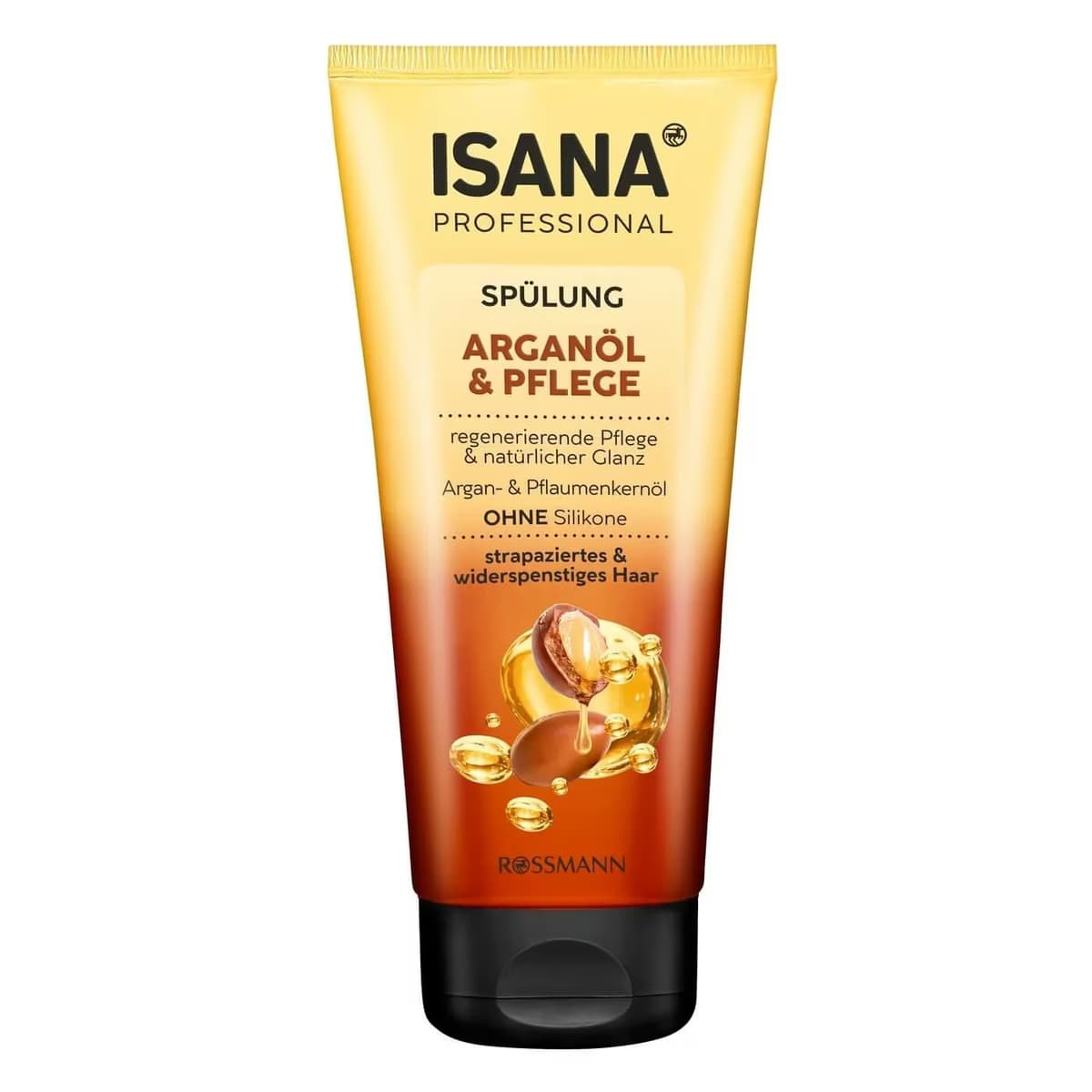 Isana Professional Argan Yağı İçerikli Saç Kremi, Çok Yıpranmış Kuru Saçlar 200 ml