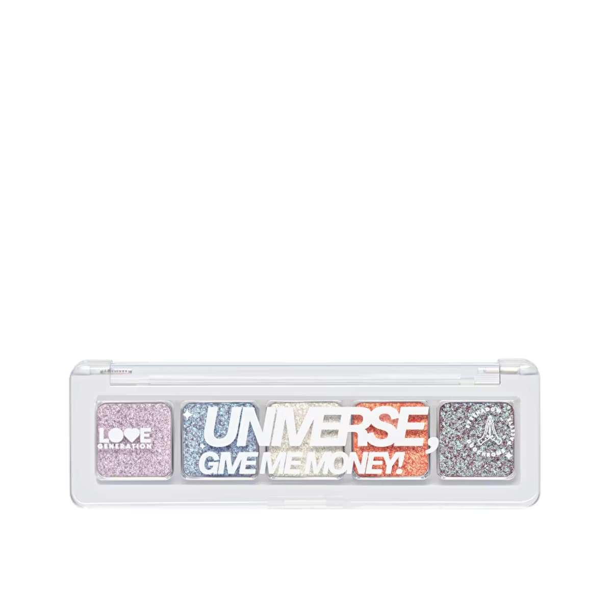 Love Generation Duochrome Eyeshadow Palette Universe, Give Me Money 01 - Shimmering Duochrome Shades - Gratis