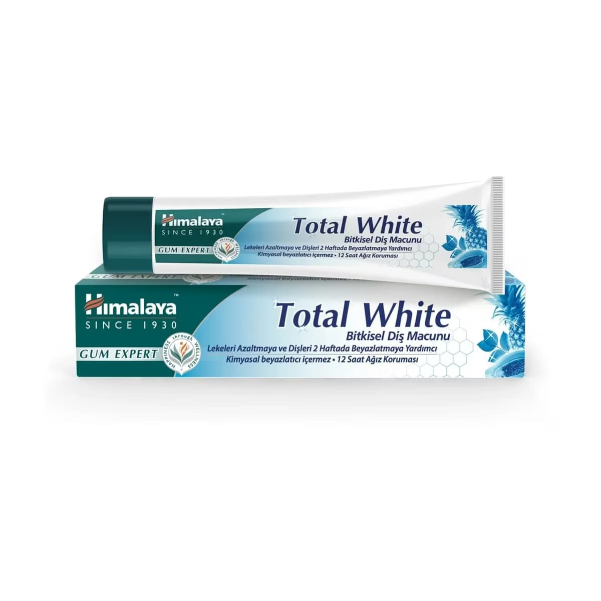 Himalaya Total White Bitkisel Beyazlatıcı Diş Macunu 100 ml - Gratis