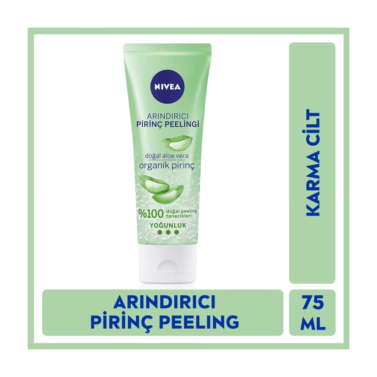 Nivea Arındırıcı Organik Pirinç Peeling 75 ml - Gratis