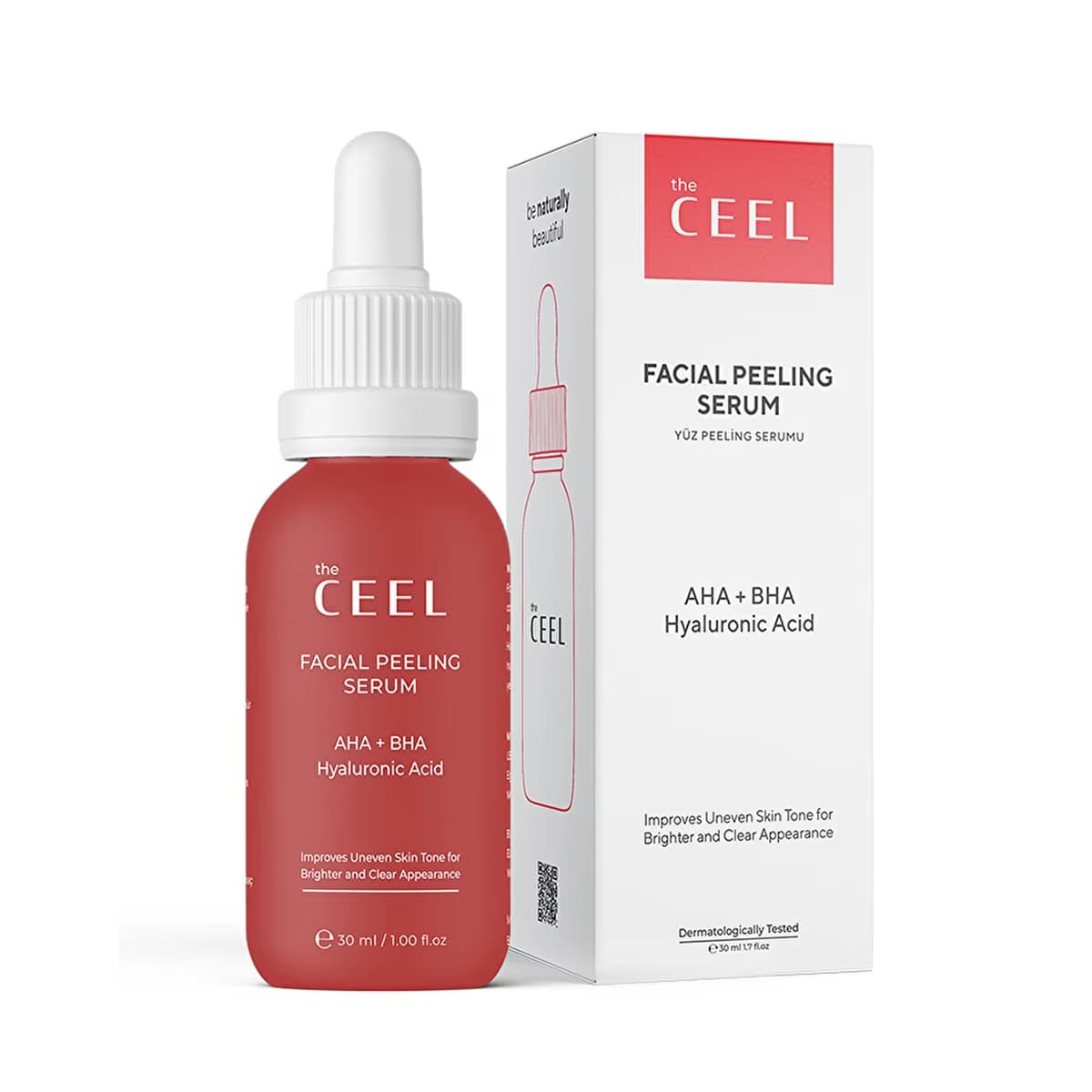 The Ceel AHA BHA Kırmızı Peeling Serum 30 ml - Gratis