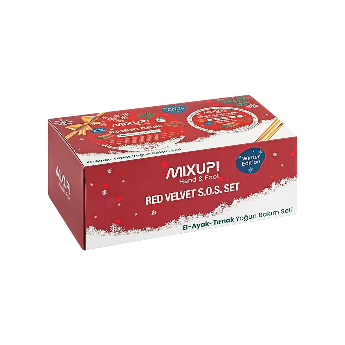 Mixup! El Ayak ve Kütikül Bakım Kremi 56 gr + Peeling 300 gr (Kolay Manikür & Pedikür Seti) - Gratis