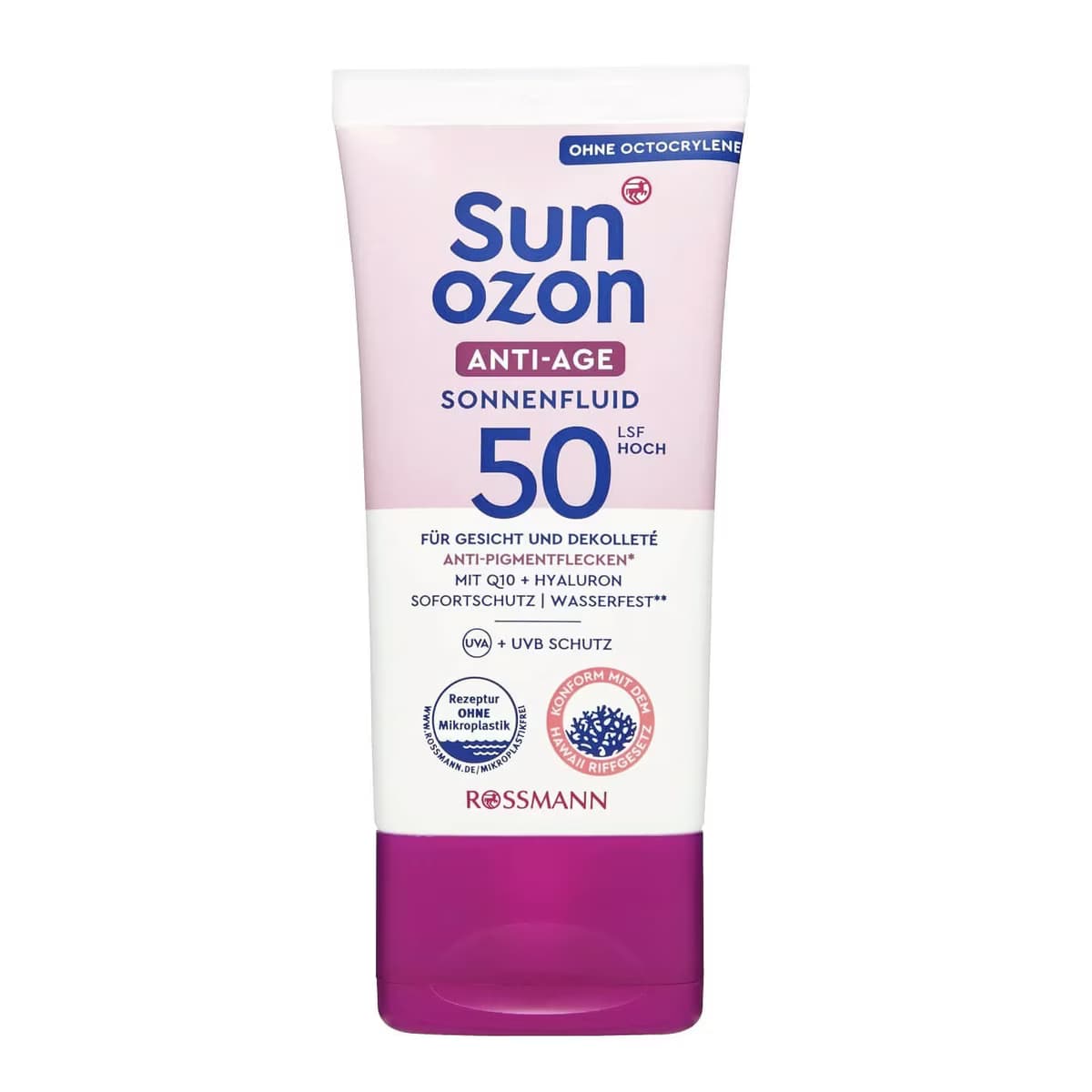 Sunozon Güneş Koruyucu Yüz Kremi Anti-Age 50SPF 50 ml