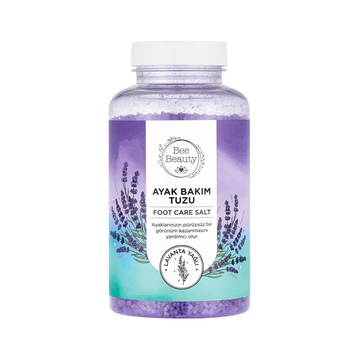 Bee Beauty Lavanta Yağlı Ayak Bakım Tuzu 400 gr - Gratis