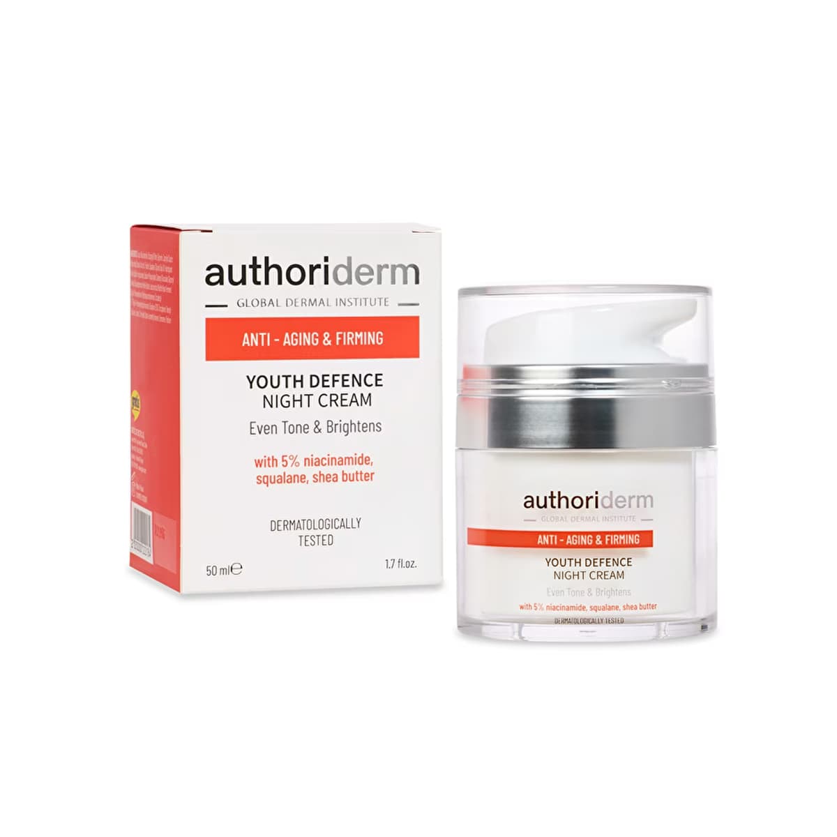 Authoriderm Yaşlanma Karşıtı Gece Kremi 50 ml - Gratis