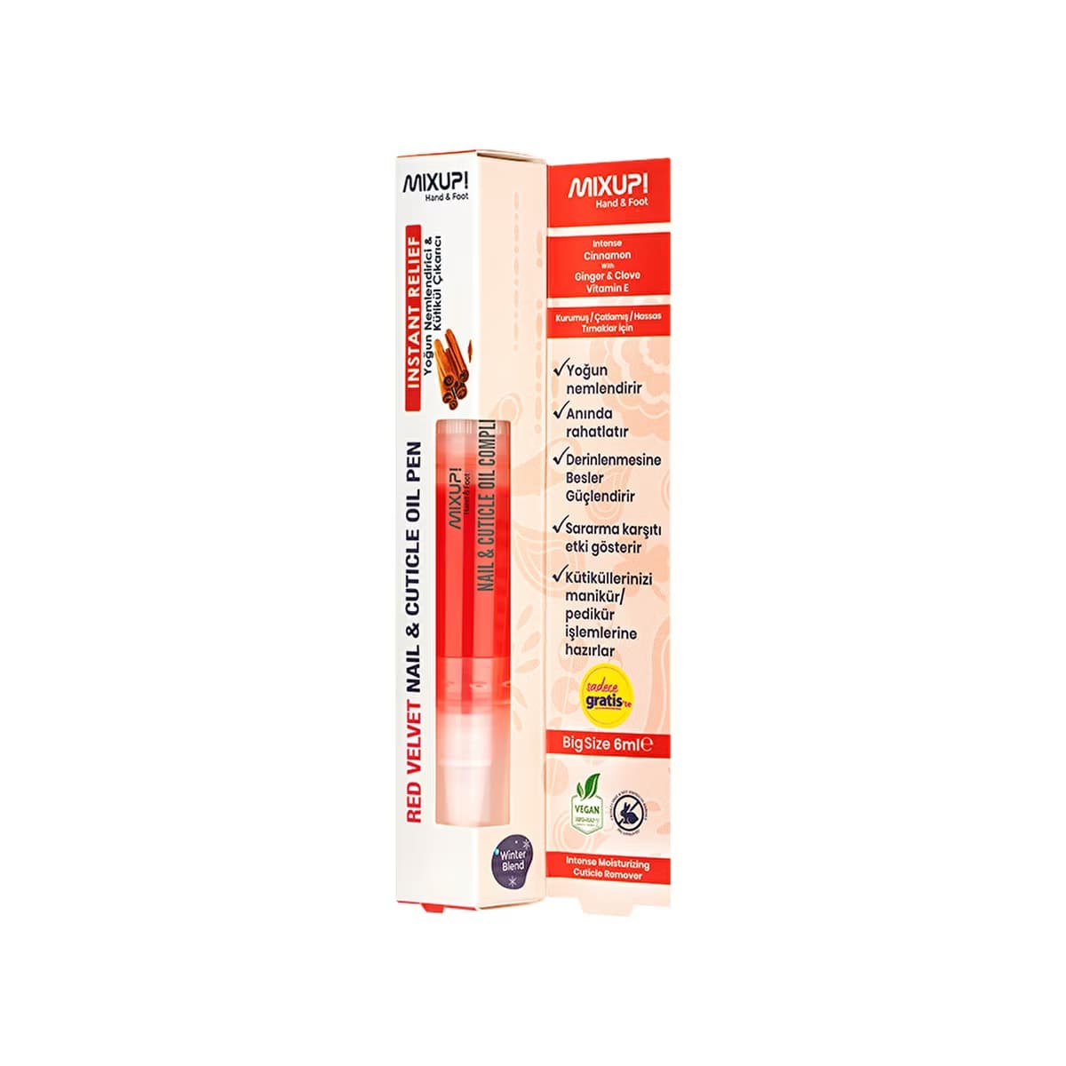 Mixup! Yoğun Nemlendirme & Kütikül Çıkarıcı 6 ml - Gratis