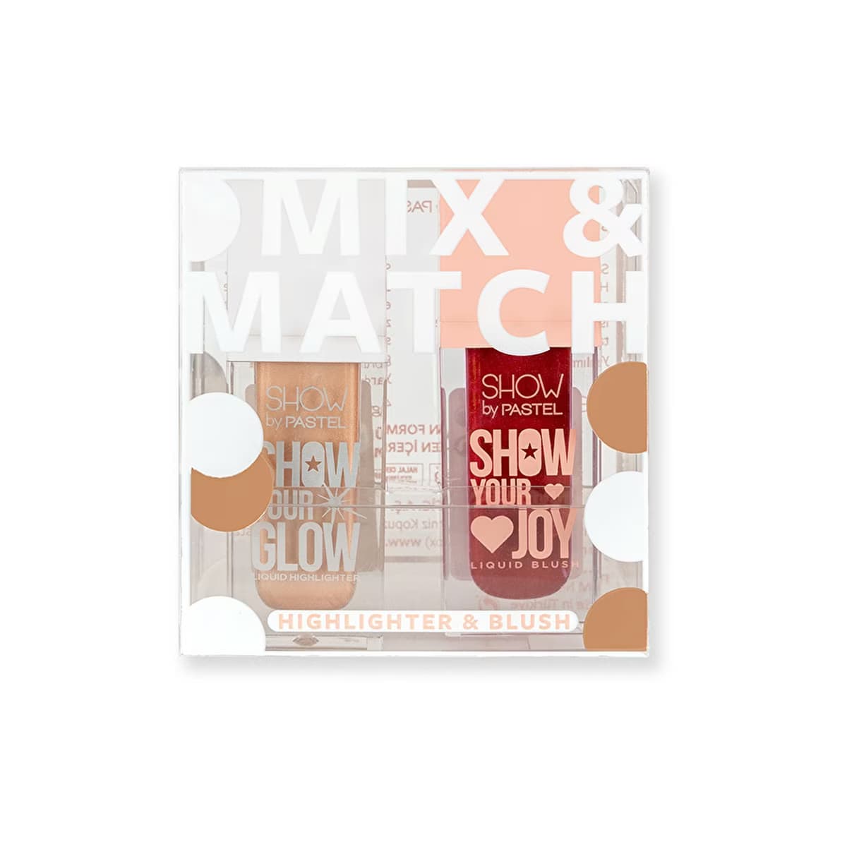 Show by Pastel Glow Likit Highlighter 72 & Joy Likit Blush 55 - Gratis