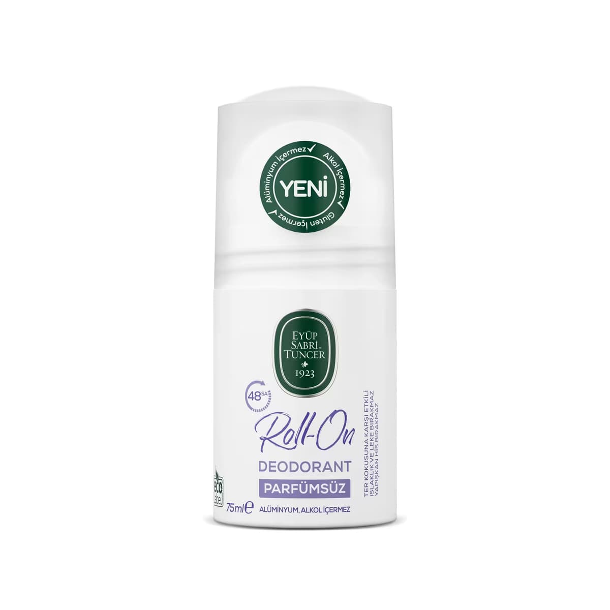 Eyüp Sabri Tuncer Kadın Roll On Deodorant Parfümsüz 75 ml - Gratis