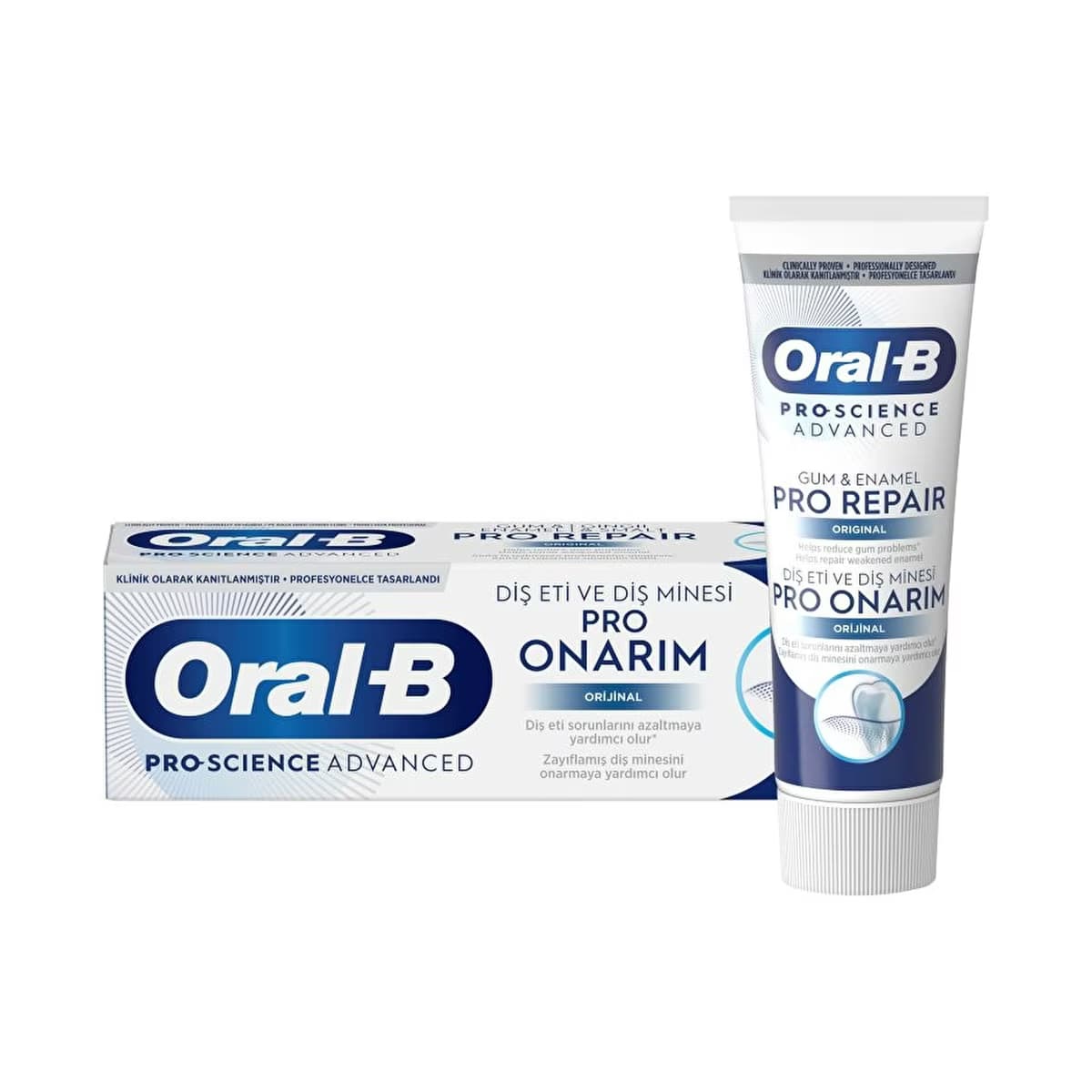 Oral-B Pro Onarım Original Diş Macunu 75 ml - Gratis