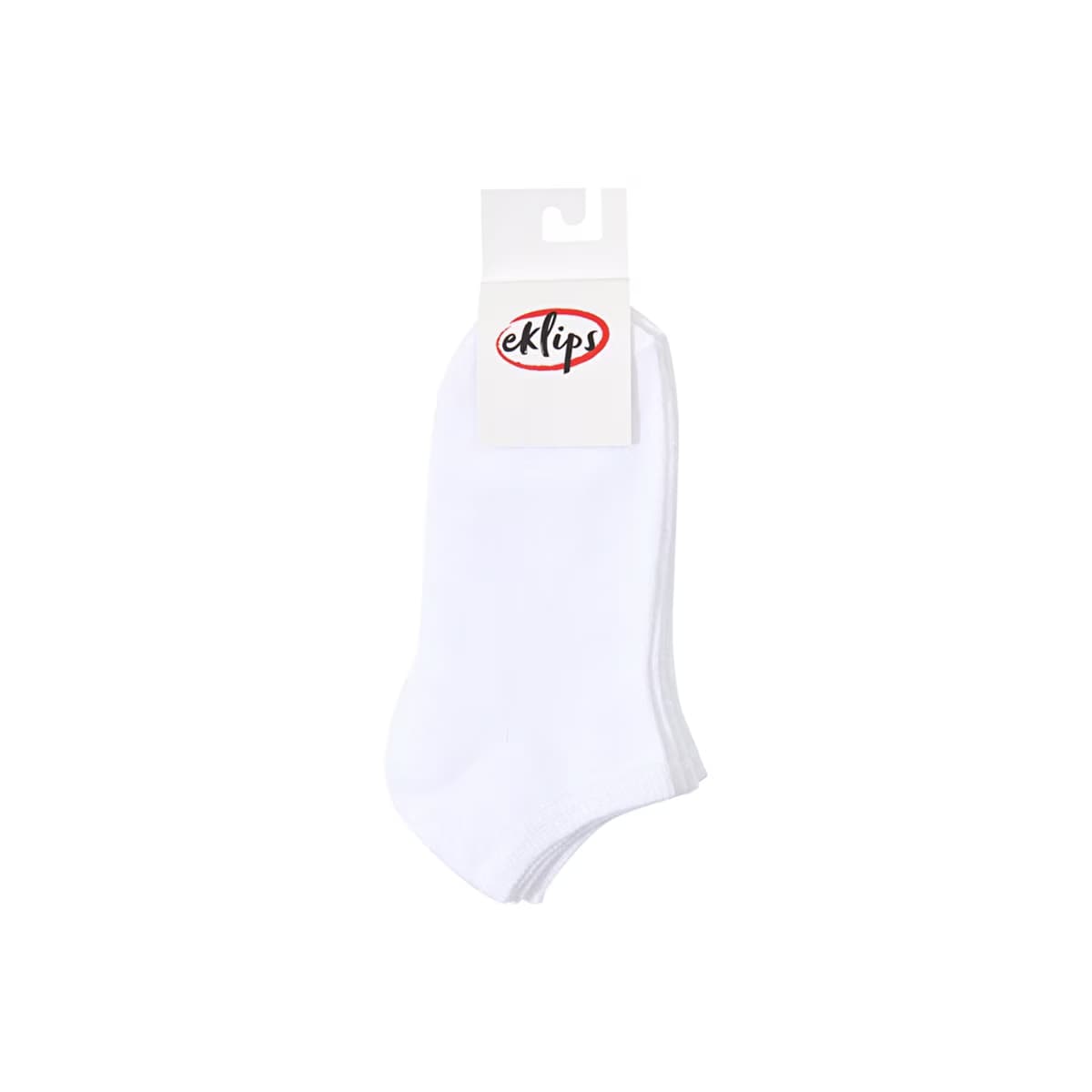Eklips Beyaz 5'li Sneakers Çorap - Gratis