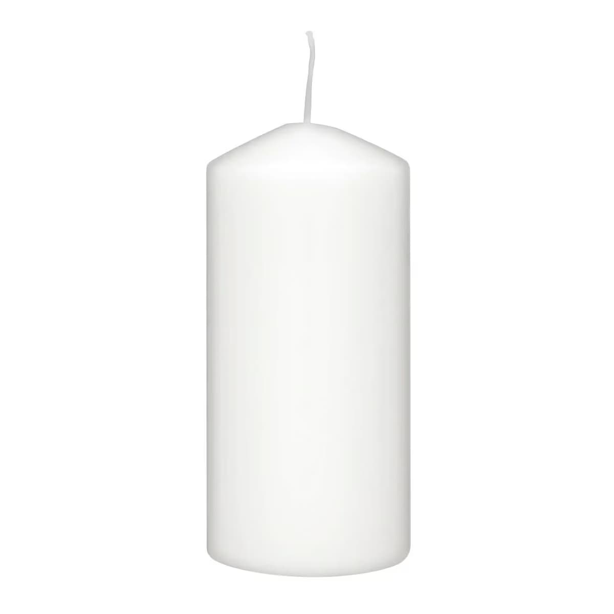 Rubin Licht Silindir Mum Beyaz, 150x75 mm