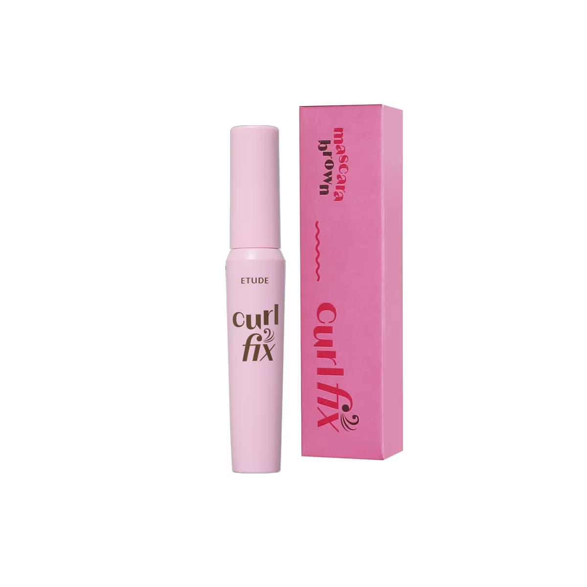 Etude Curl Fix Maskara 02 Brown - Gratis