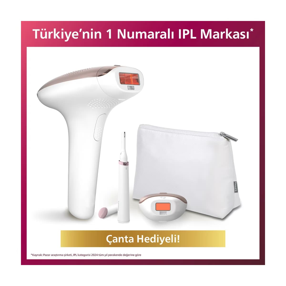 Philips Lumea Advanced IPL Lazer Epilasyon Aleti BRI921/00 - Gratis