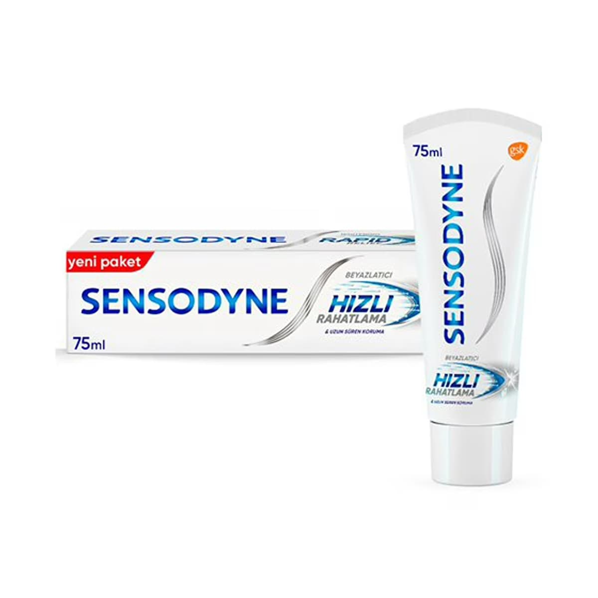 Sensodyne Diş Macunu Hızlı Rahatlama Beyazlatıcı 75 ml - Gratis