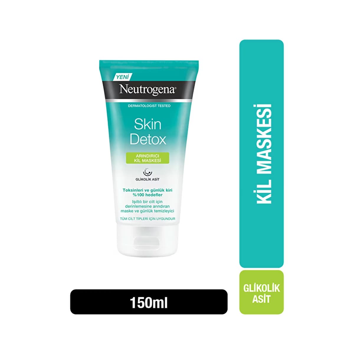 Neutrogena Skin Detox Arındırıcı Kil Maskesi 150 ml - Gratis