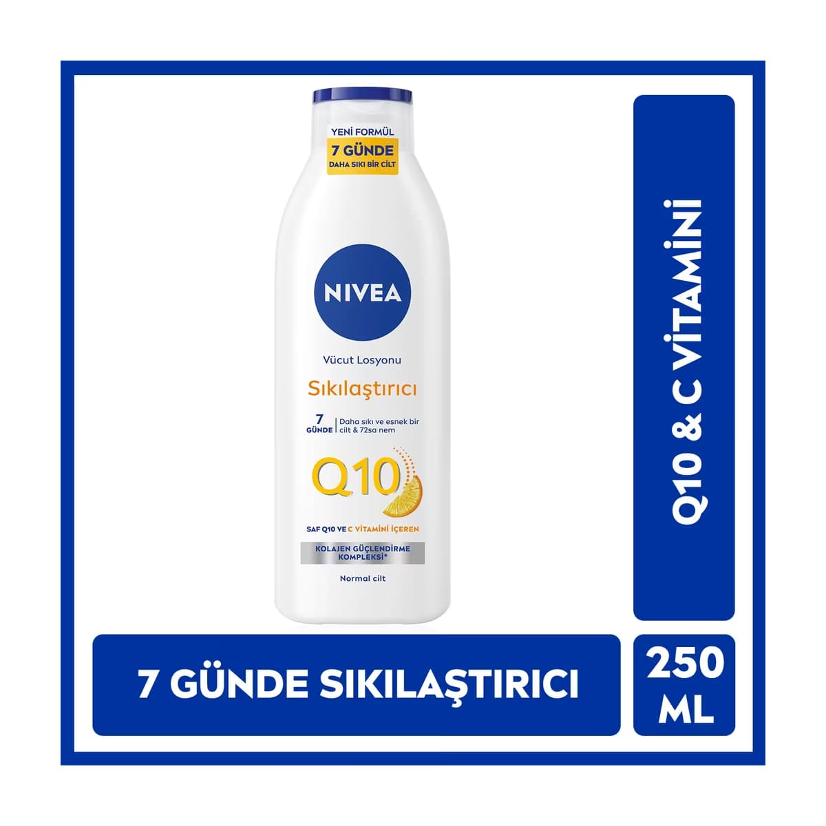 Nivea Q10 Sıkılaştırıcı Nemlendirici Vücut Losyonu 250 ml - Gratis