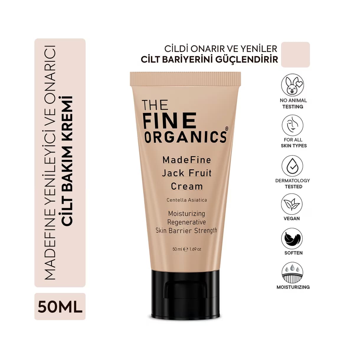 The Fine Organics MadeFine Yenileyici ve Onarıcı Cilt Bakım Kremi 50 ml - Gratis
