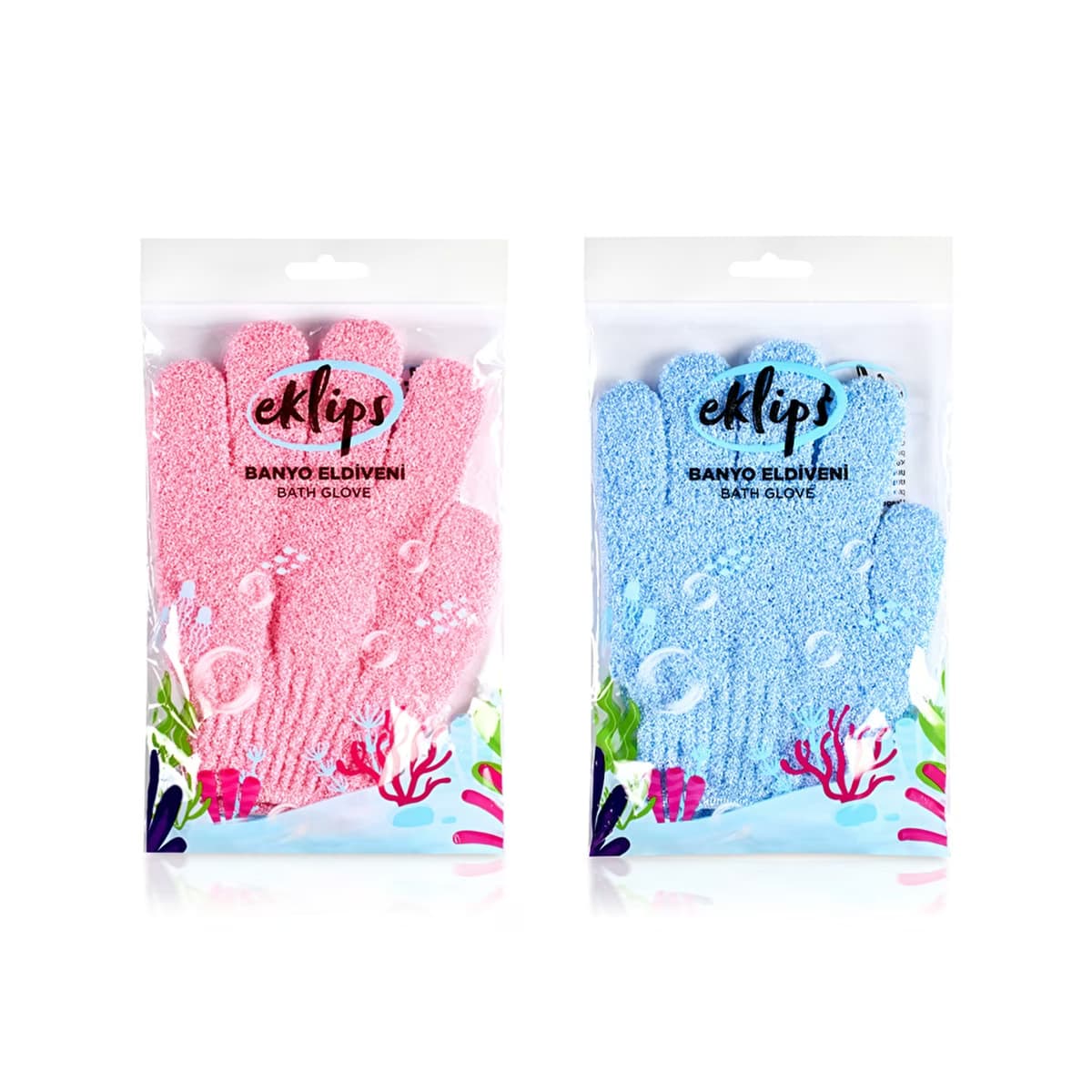 Eklips Banyo Eldiveni (Asortili) - Gratis