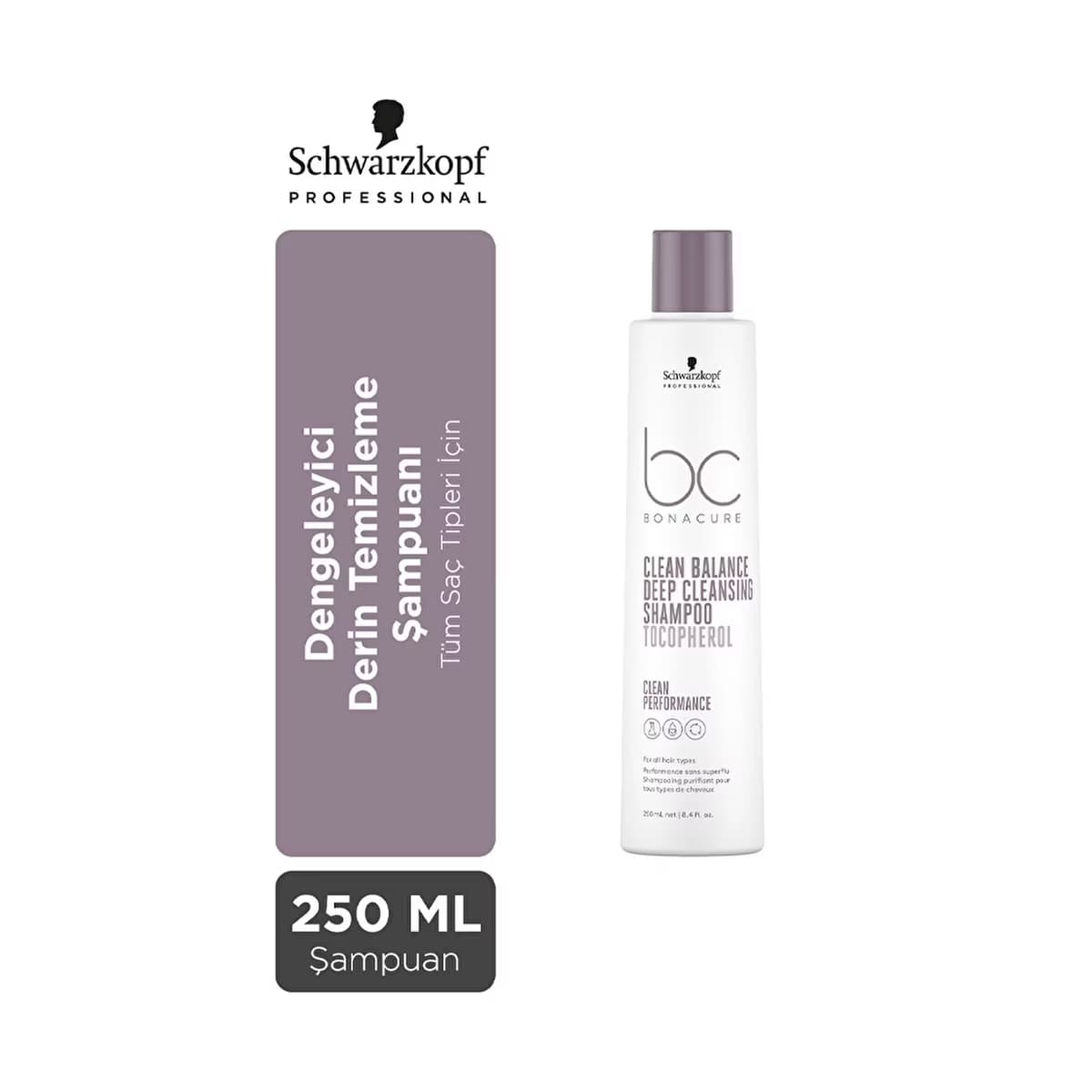 Bonacure Clean Dengeleyici Derin Temizleme Şampuanı 250 ml - Gratis