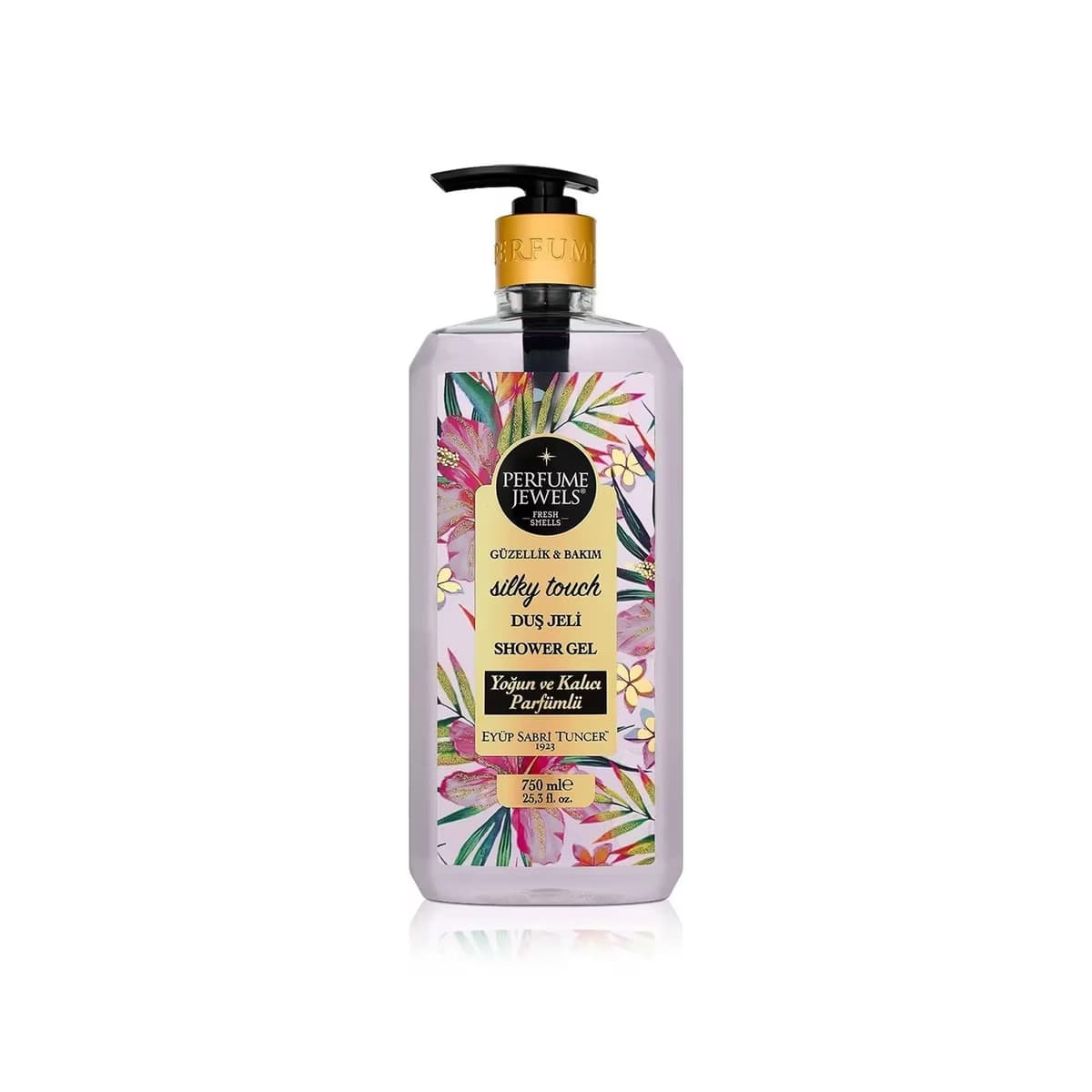 Eyüp Sabri Tuncer Perfume Jewels Duş Jeli Silky Touch 750 ml - Gratis