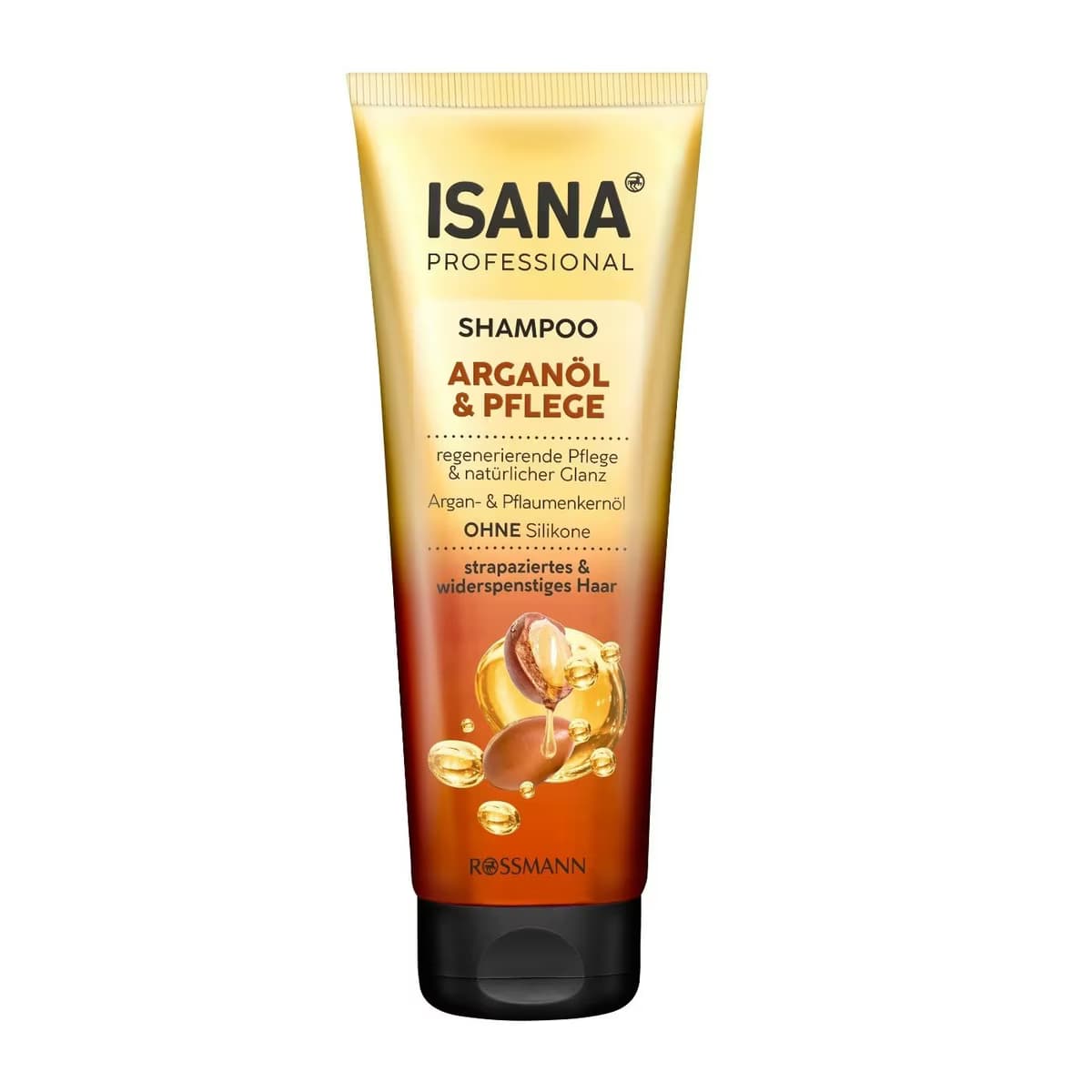Isana Professional Argan Yağı İçerikli Şampuan, Çok Yıpranmış Kuru Saçlar İçin 250 ml