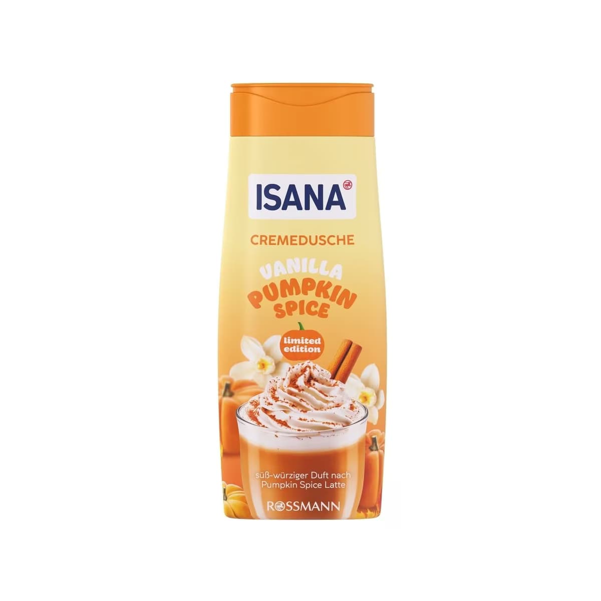 Isana Duş Jeli Vanilla Pumpkin Spice Kremsi 300 ml