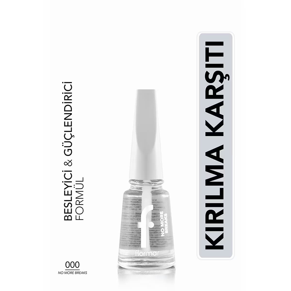 Flormar No More Breaks Kırılma Karşıtı Tırnak Cilası / Oje Bazı