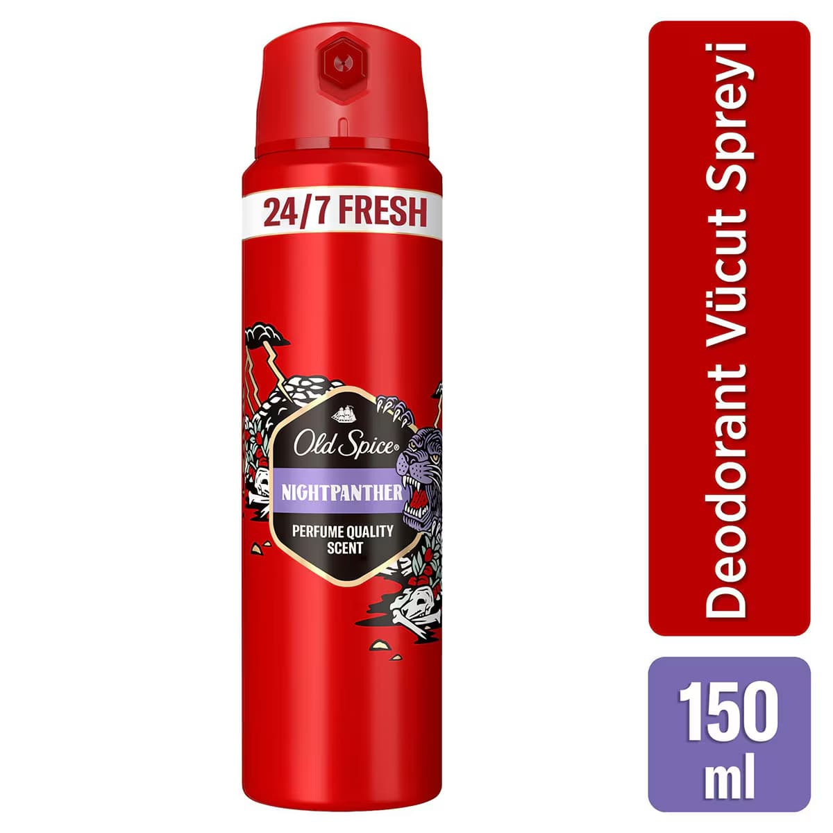 Old Spice Deodorant Spray Night Panther 150 ml