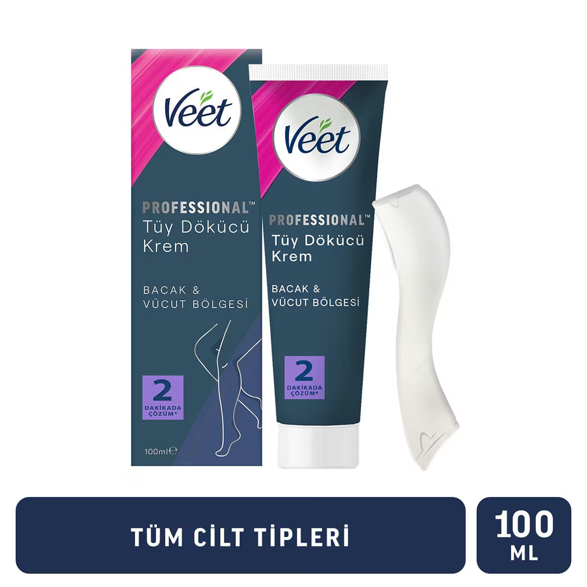 Veet Profesyonel Tüy Dökücü Krem Bacak ve Vücut 100 ml