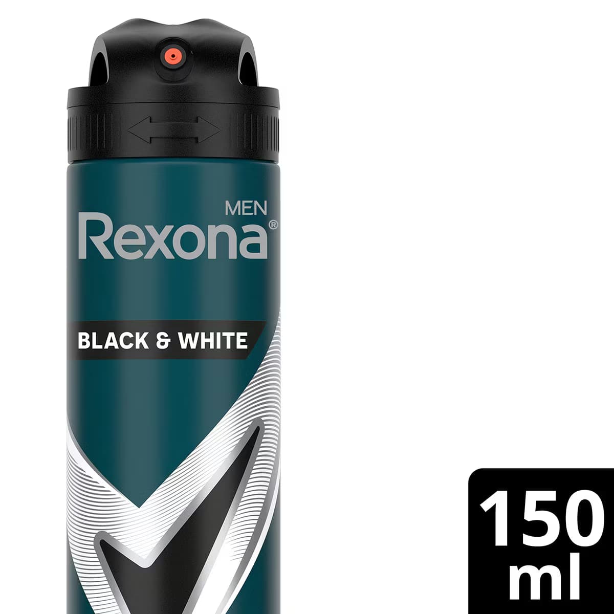 Rexona Men Erkek Sprey Deodorant Invisible Black & White 72 Saat Kesintisiz Üstün Koruma 150 ml