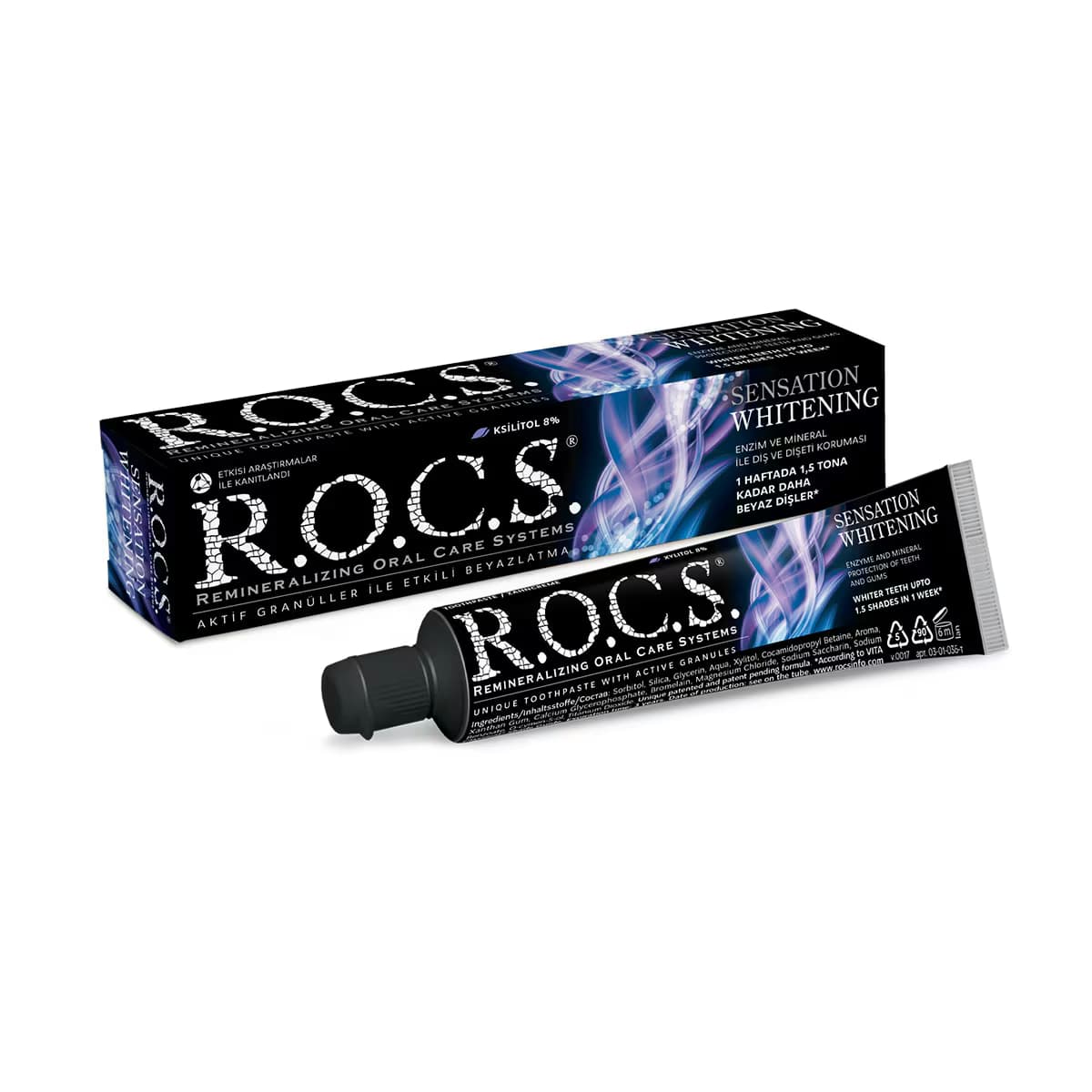 Rocs Sensations Ekstra Beyazlatıcı Diş Macunu 60 ml