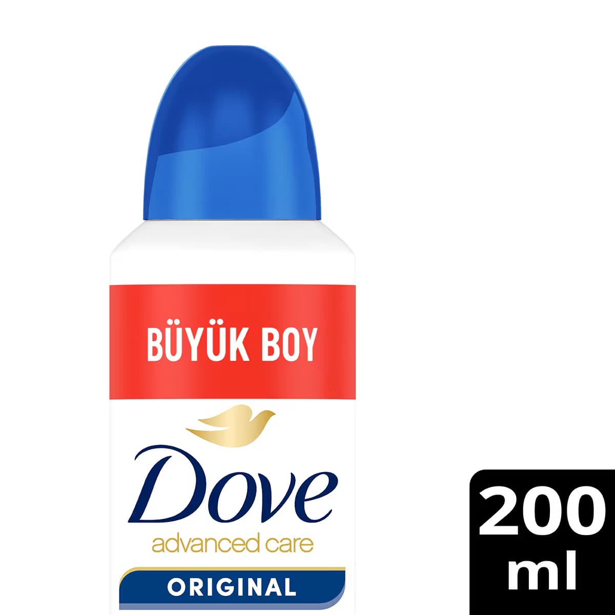 Dove Kadın Sprey Deodorant 1/4 Nemlendirici Krem Original Büyük Boy 200 ml