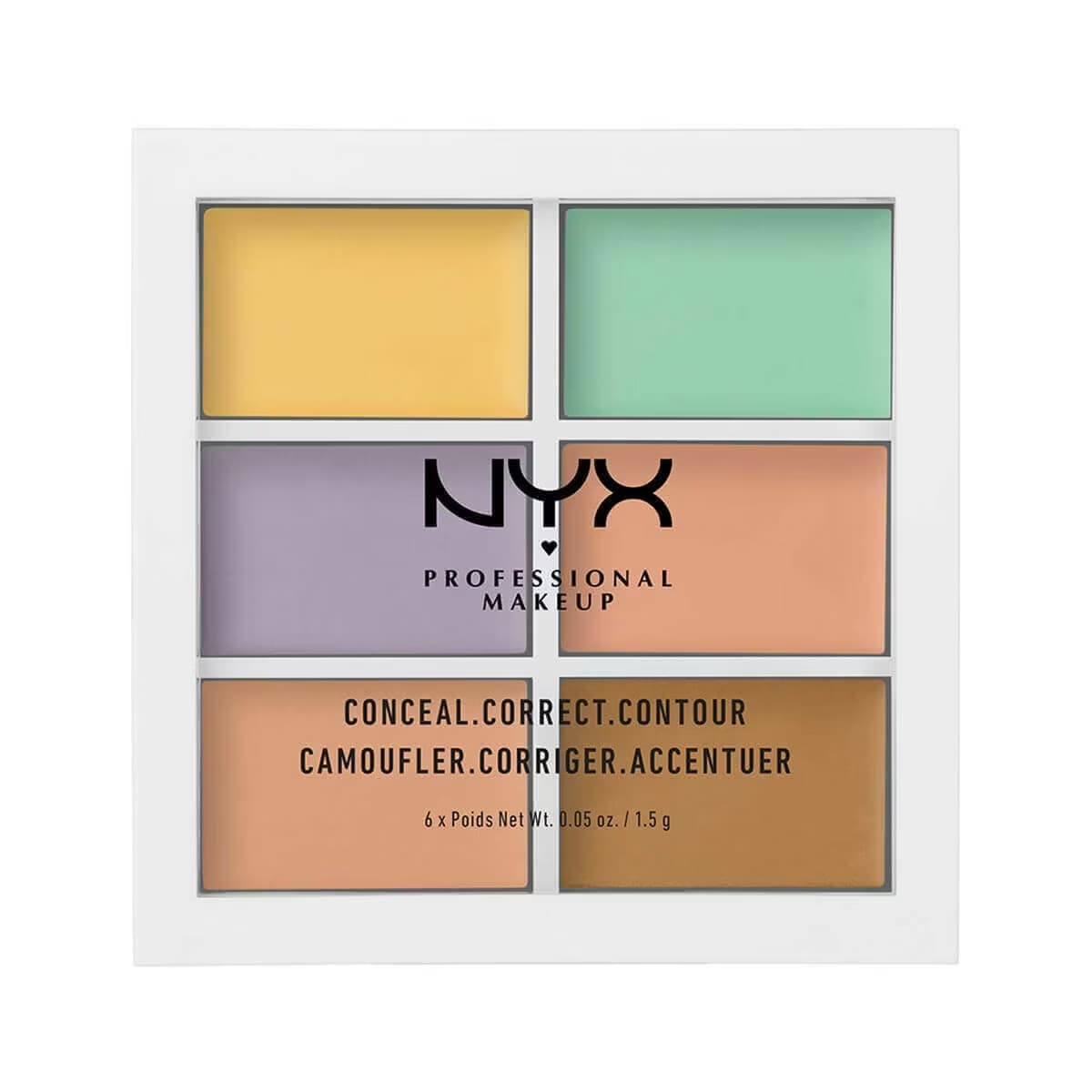 Nyx Professional Makeup 3C Renk Eşitleyici Palet