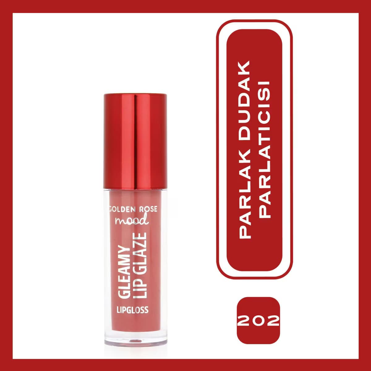 Golden Rose Mood Gleamy Dudak Parlatıcısı No: 202 Peachy Nude