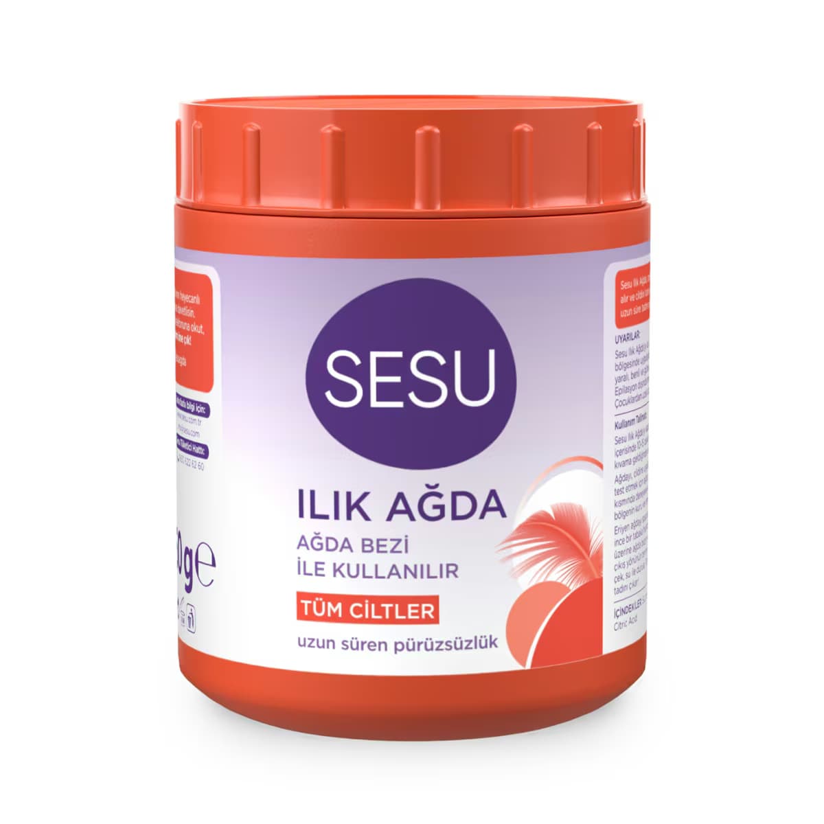 Sesu Ilık Ağda Turuncu 250 gr