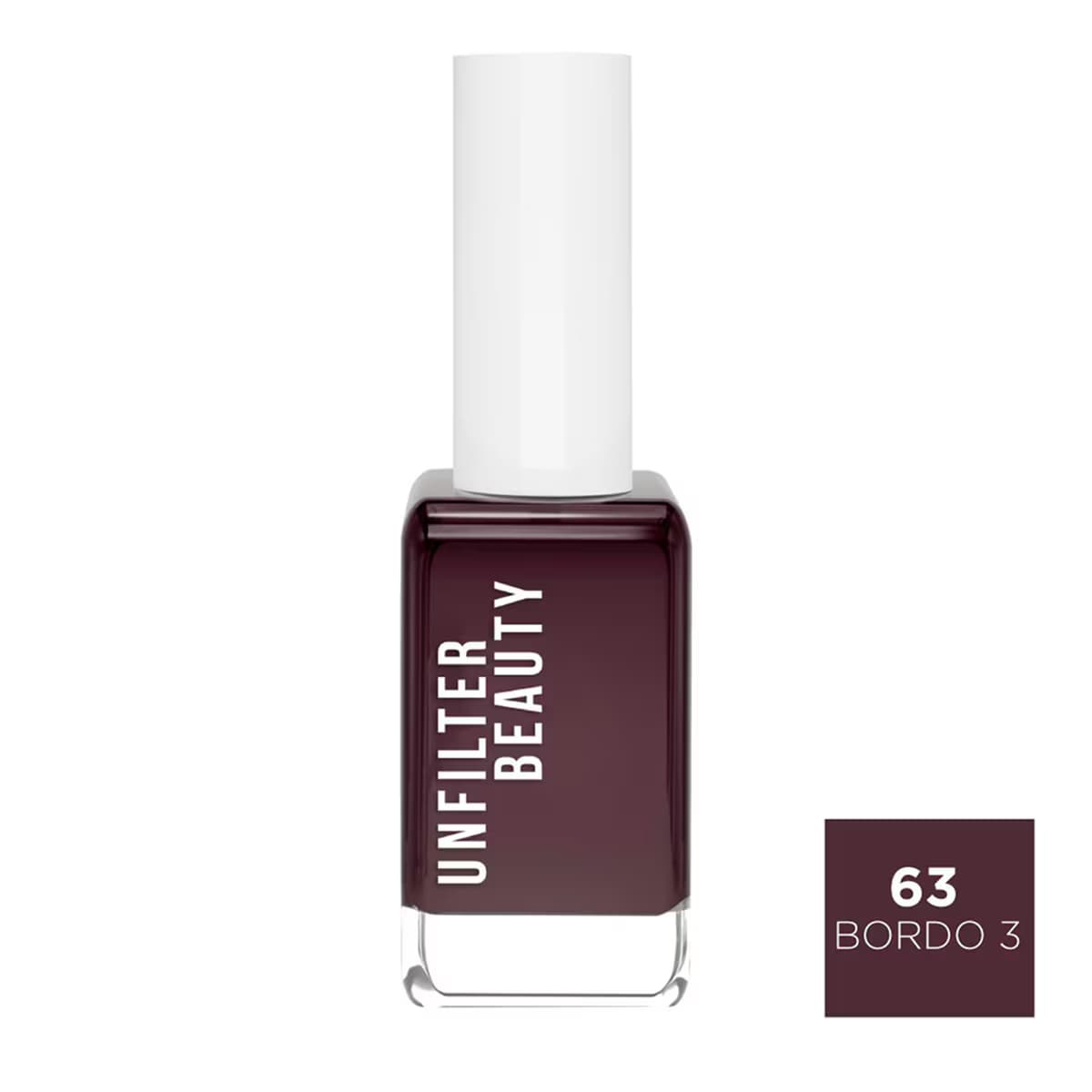 Unfilter Beauty Oje Bordo 3 No: 63