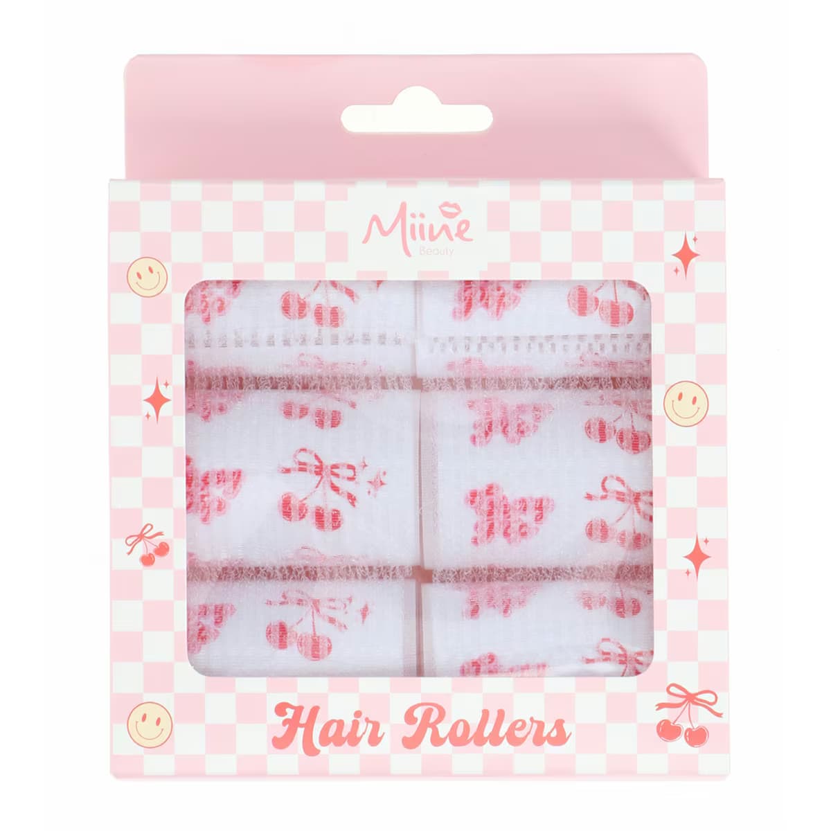 Miine Cherry Pop Saç Bigudisi 6 Adet