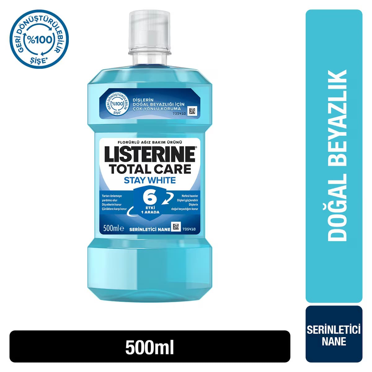 Listerine Stay White Ağız Suyu 500 ml