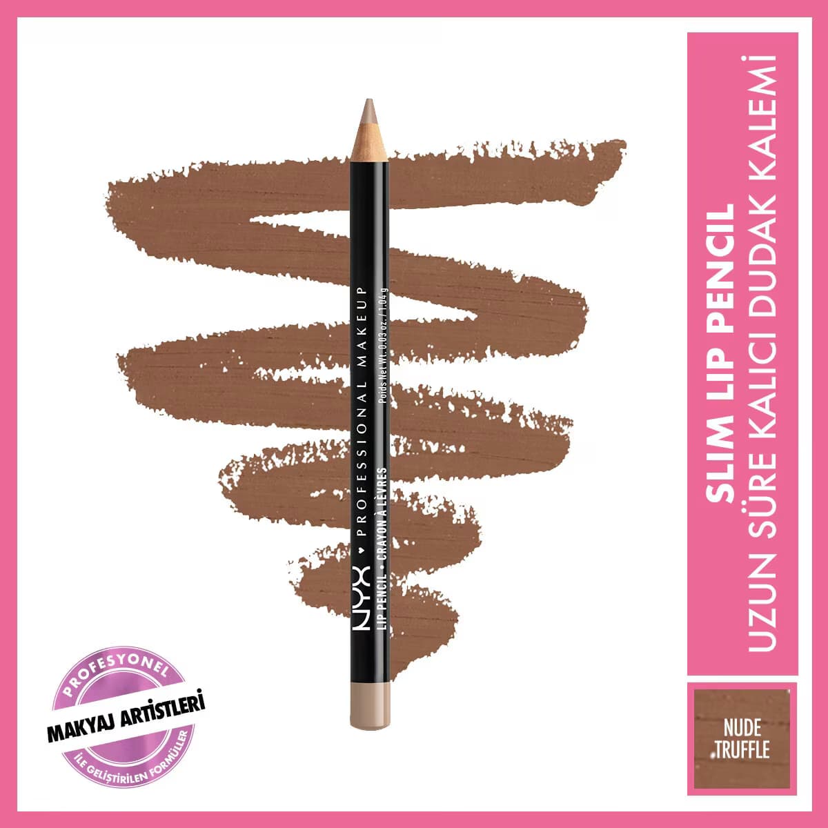 Nyx Professional Makeup Slim Lip Kalem Nude Truffle