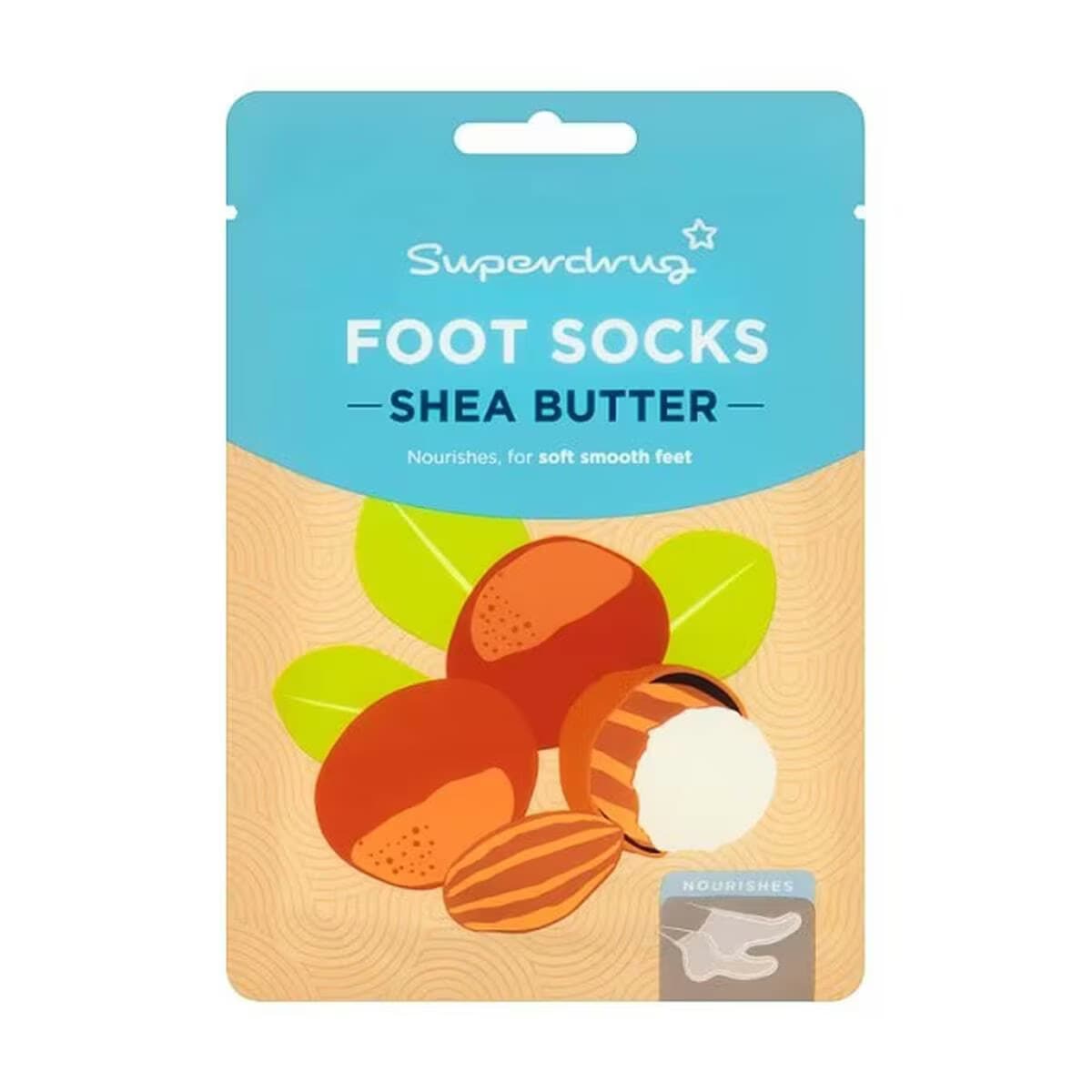 Superdrug Shea Yağı Ayak Maskesi 1 Adet