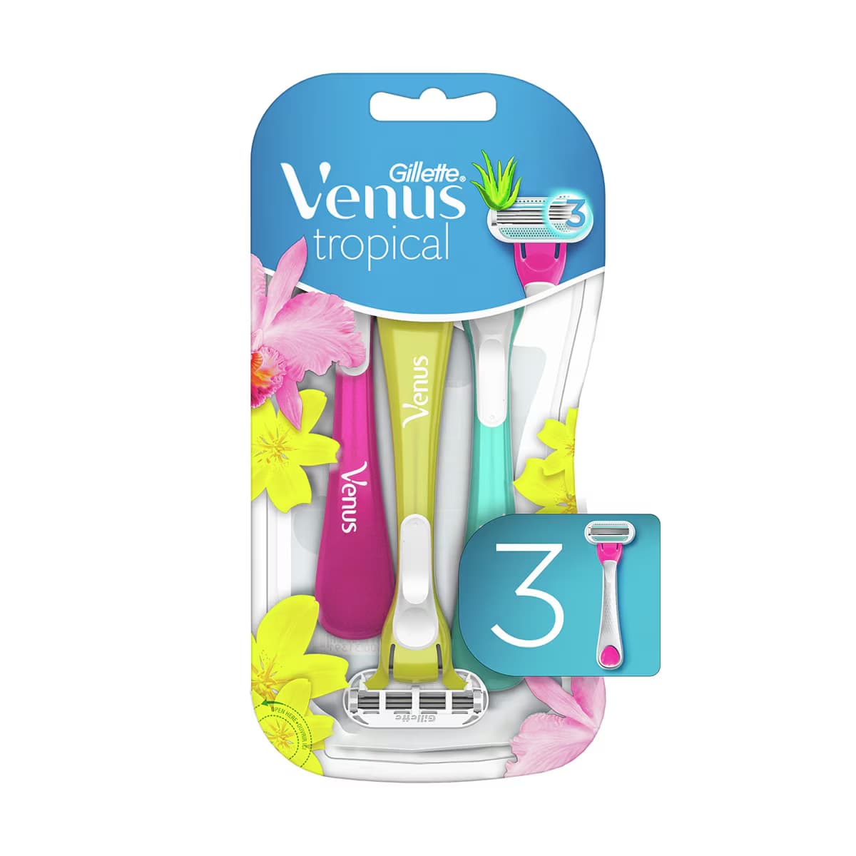 Gillette Venus Tropical Kullan At Tıraş Bıçağı 3 Adet
